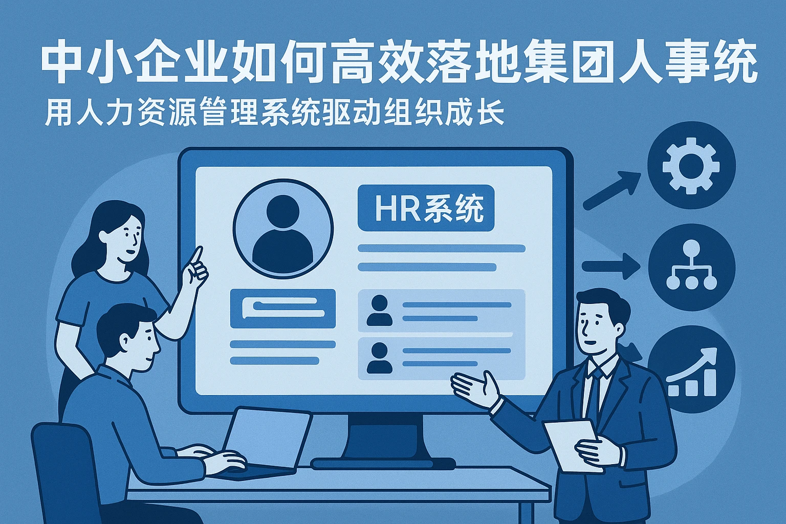 中小企业如何高效落地集团人事系统——用人力资源管理系统驱动组织成长