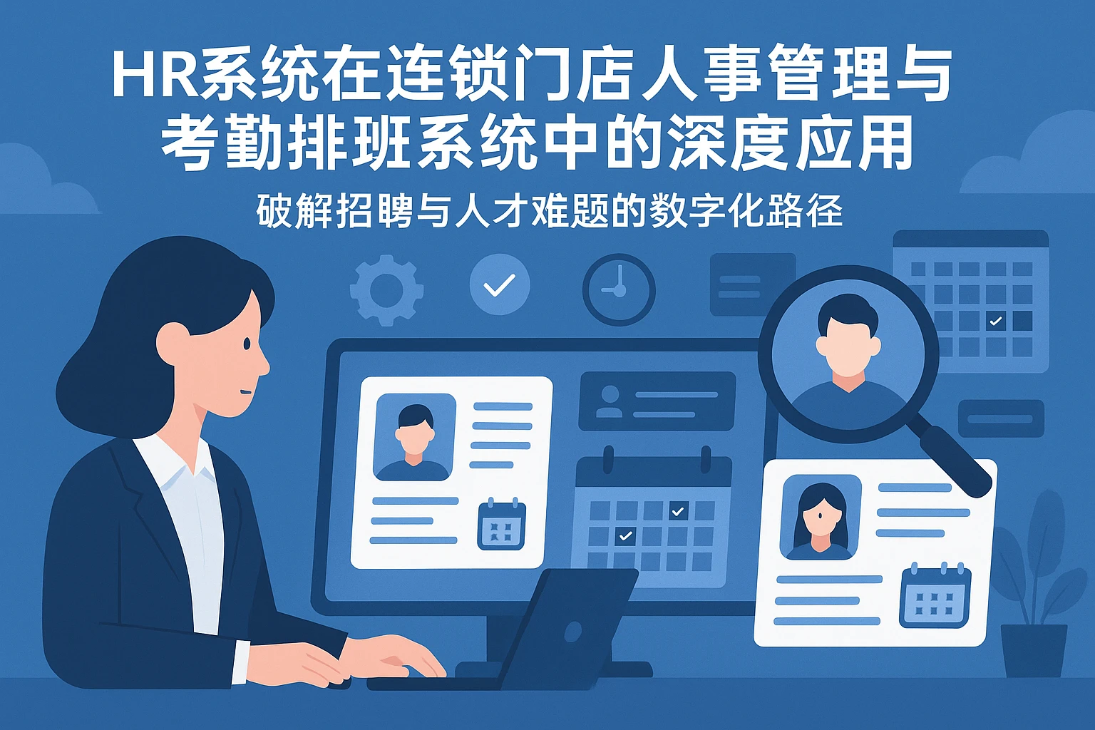 HR系统在连锁门店人事管理与考勤排班系统中的深度应用——破解招聘与人成难题的数字化路径