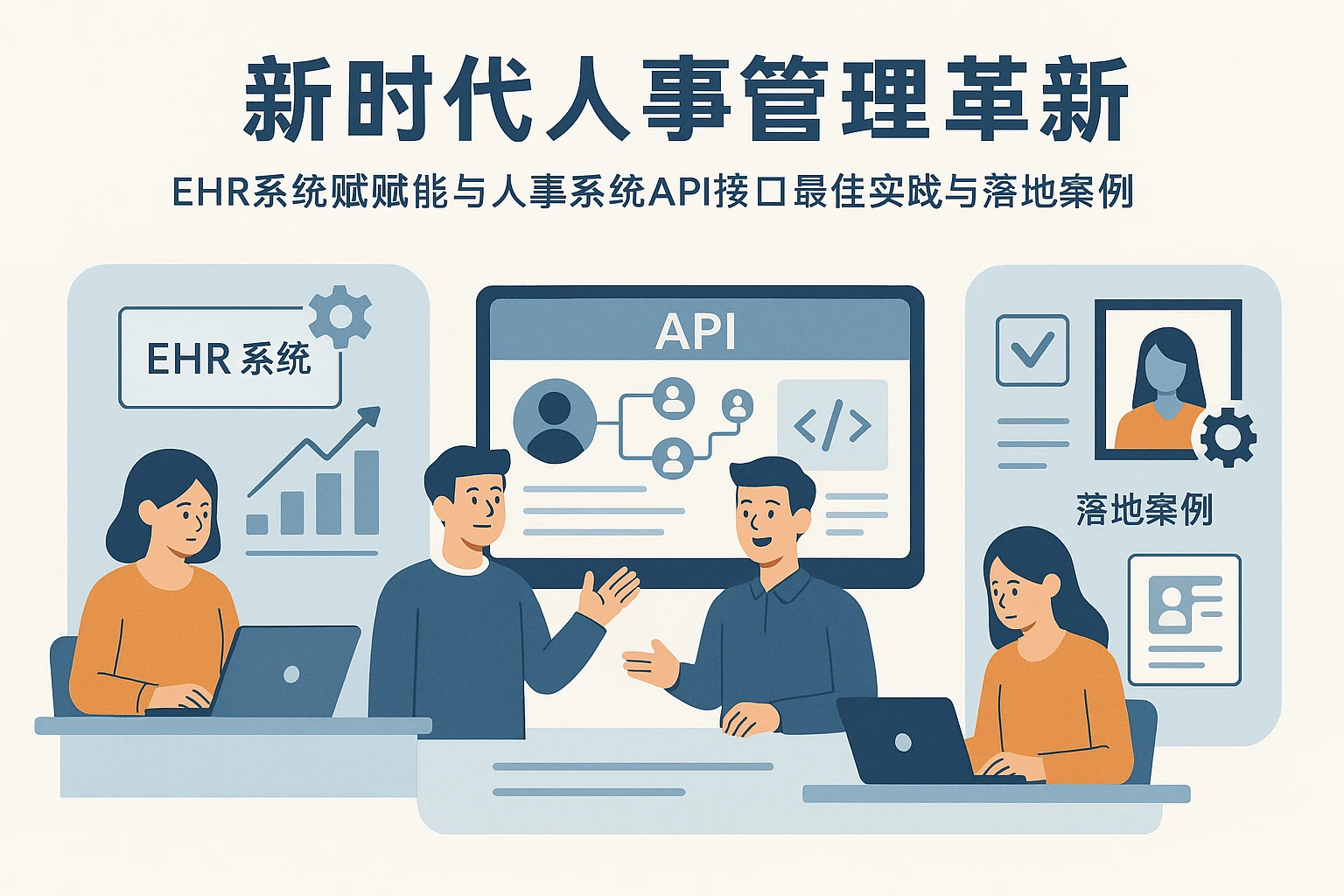 新时代人事管理革新：EHR系统赋能与人事系统API接口最佳实践及落地案例