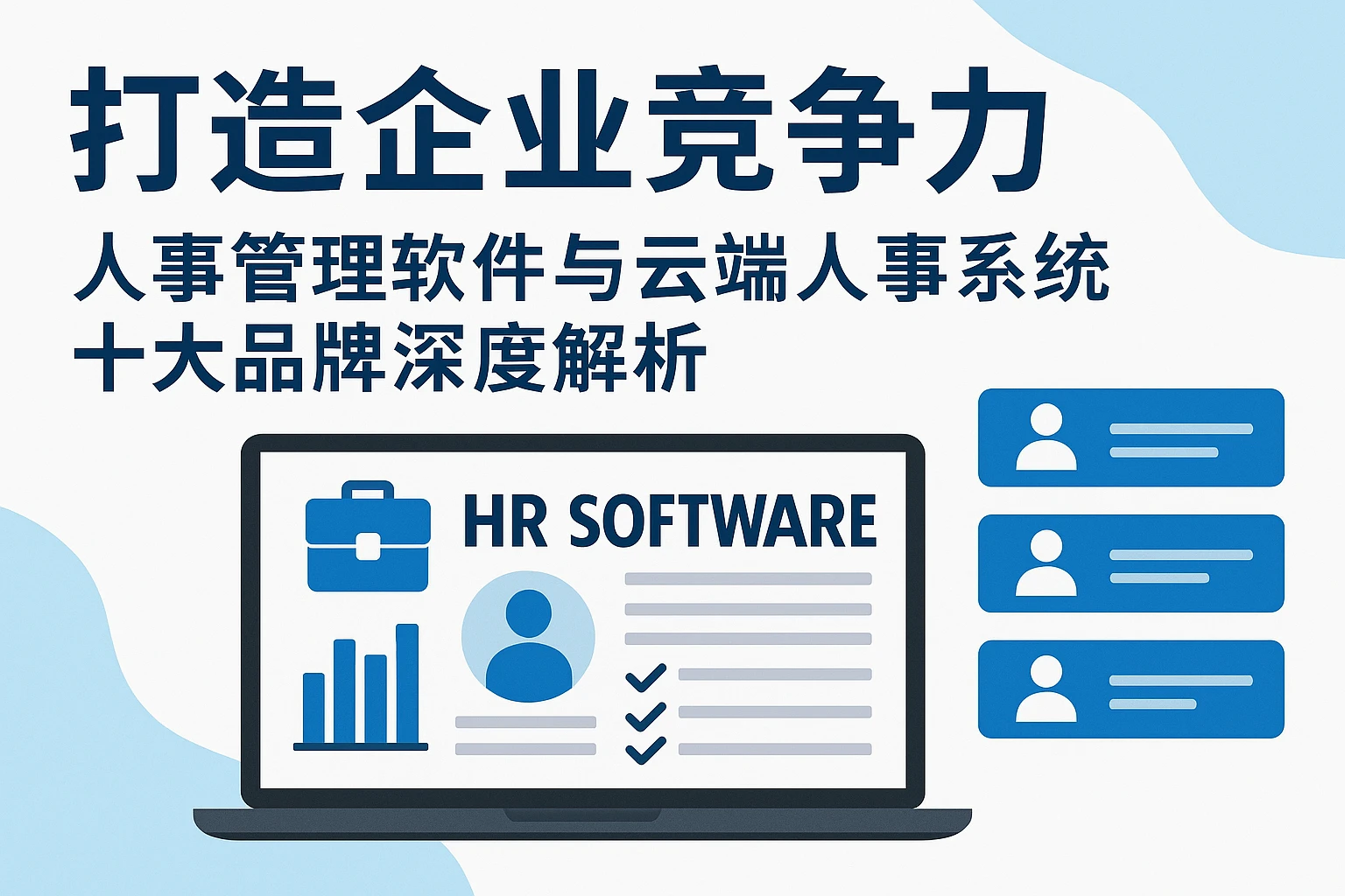 打造企业竞争力：人事管理软件与云端人事系统十大品牌深度解析