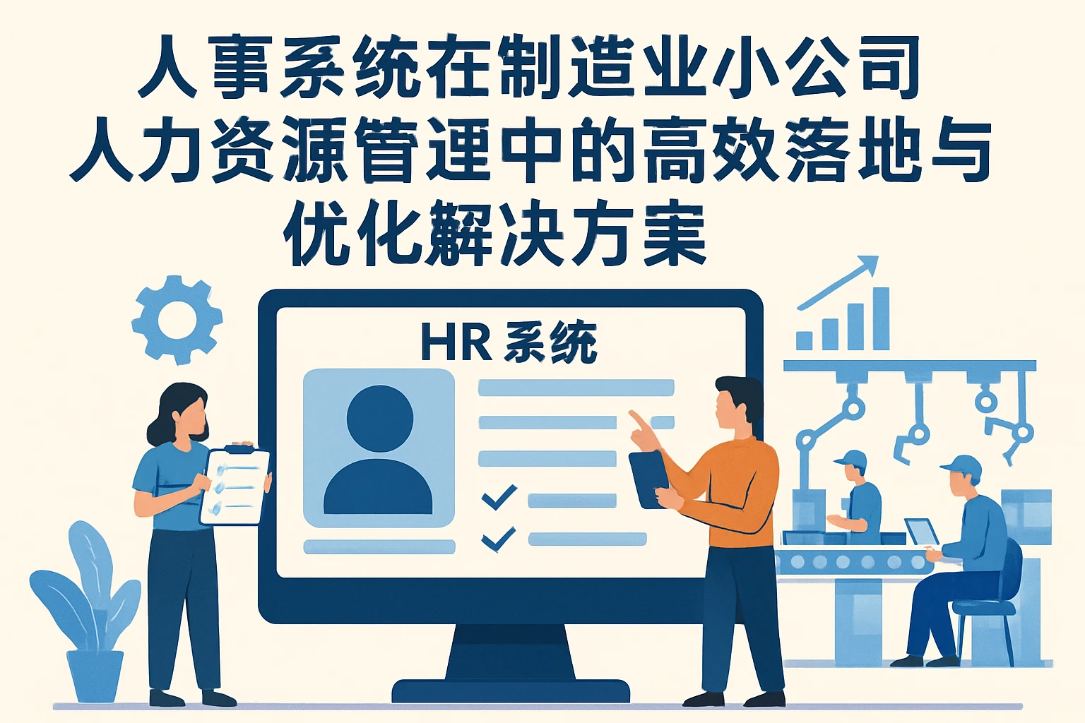 人事系统在制造业小公司人力资源管理中的高效落地与优化解决方案
