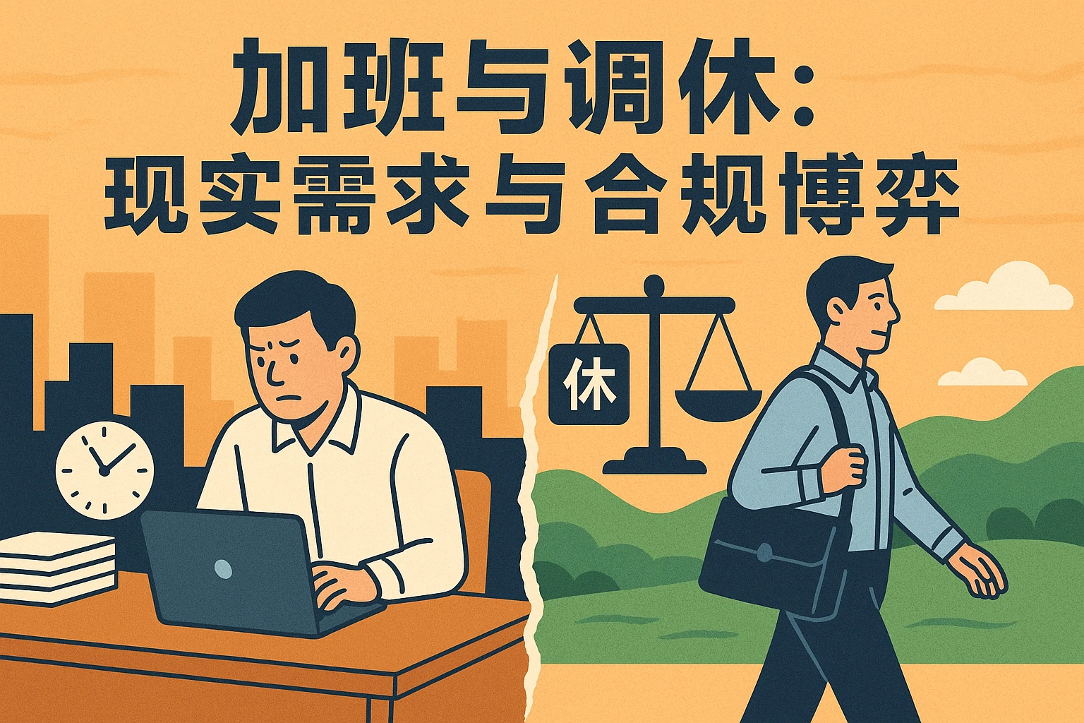 加班与调休:现实需求与合规博弈