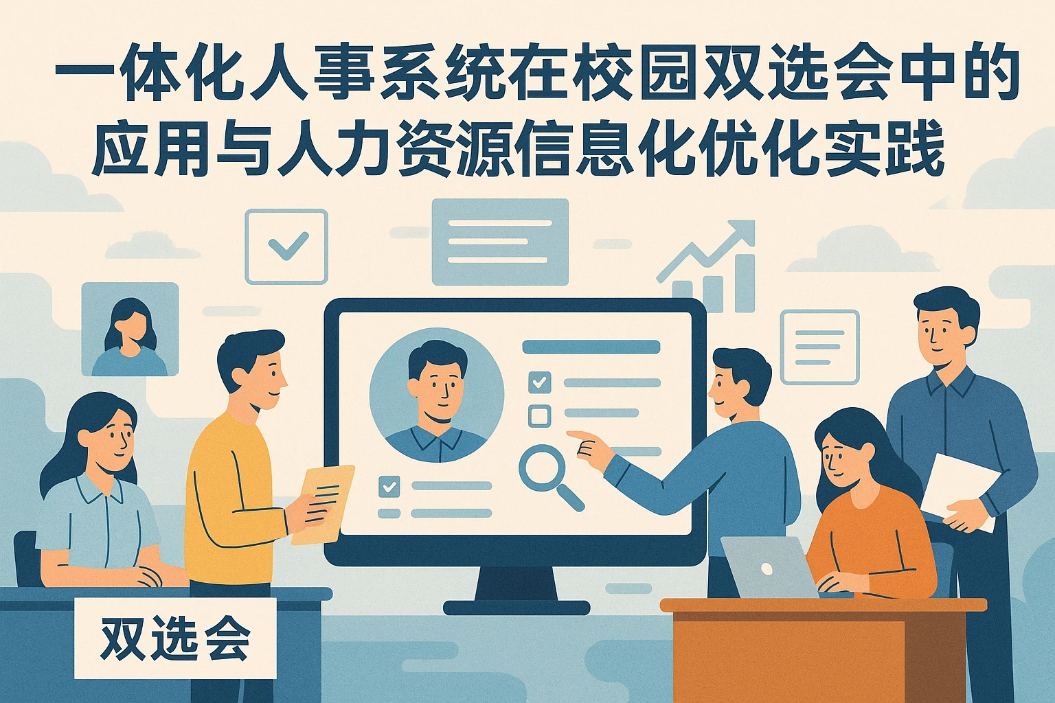 一体化人事系统在校园双选会中的应用与人力资源信息化优化实践