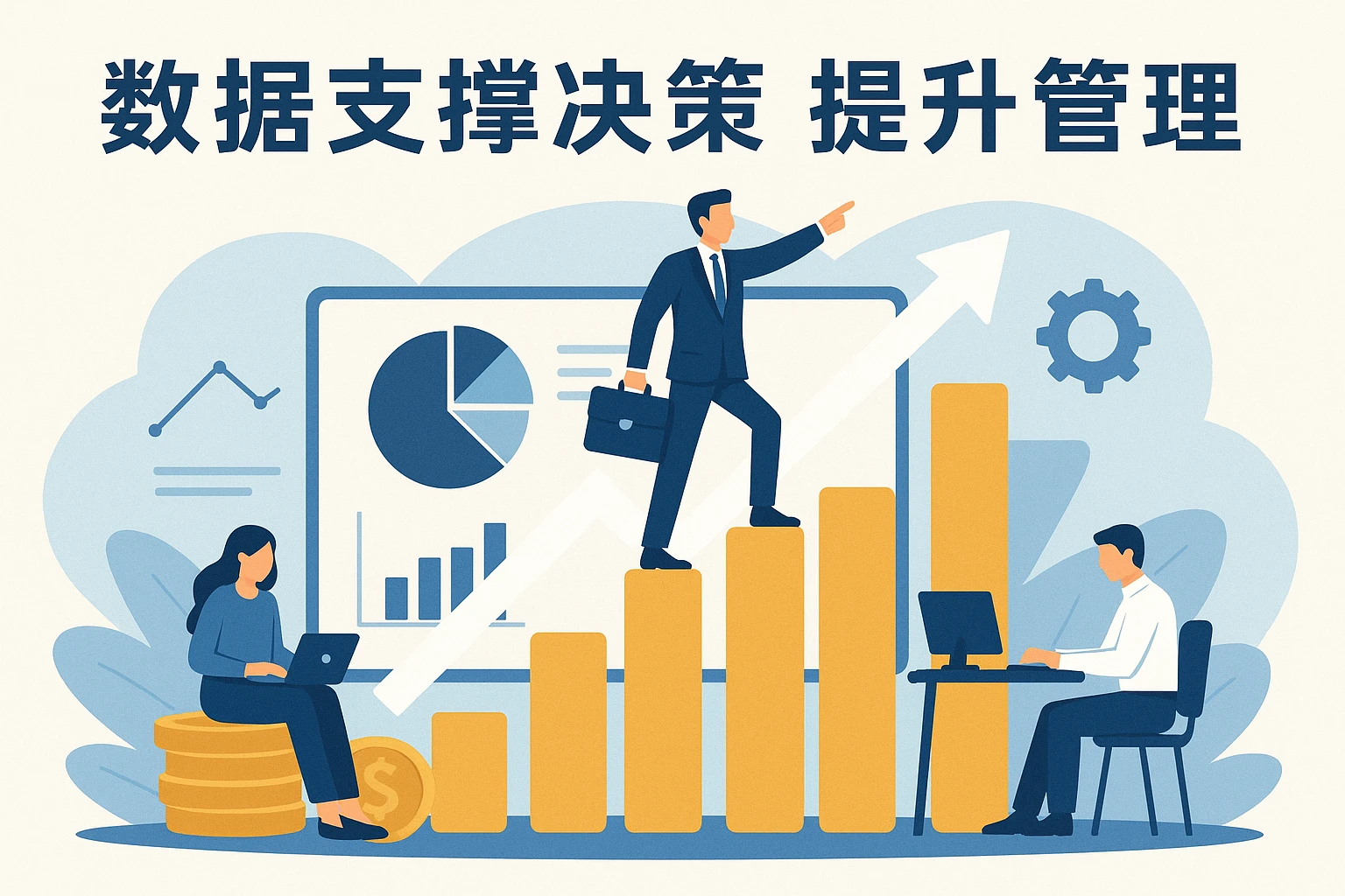 数据支撑决策，提升管理高度
