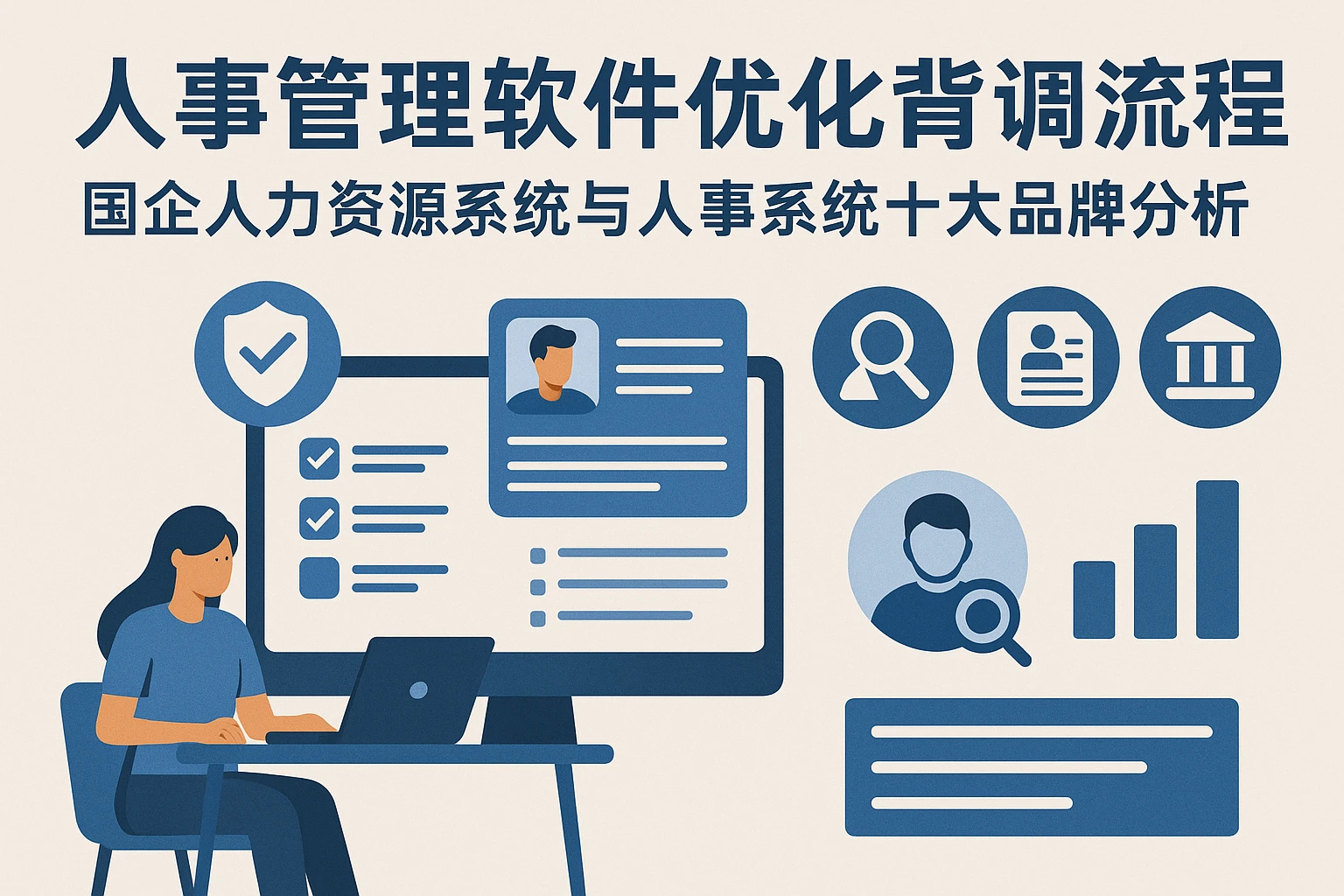 人事管理软件优化背调流程:国企人力资源系统与人事系统十大品牌分析