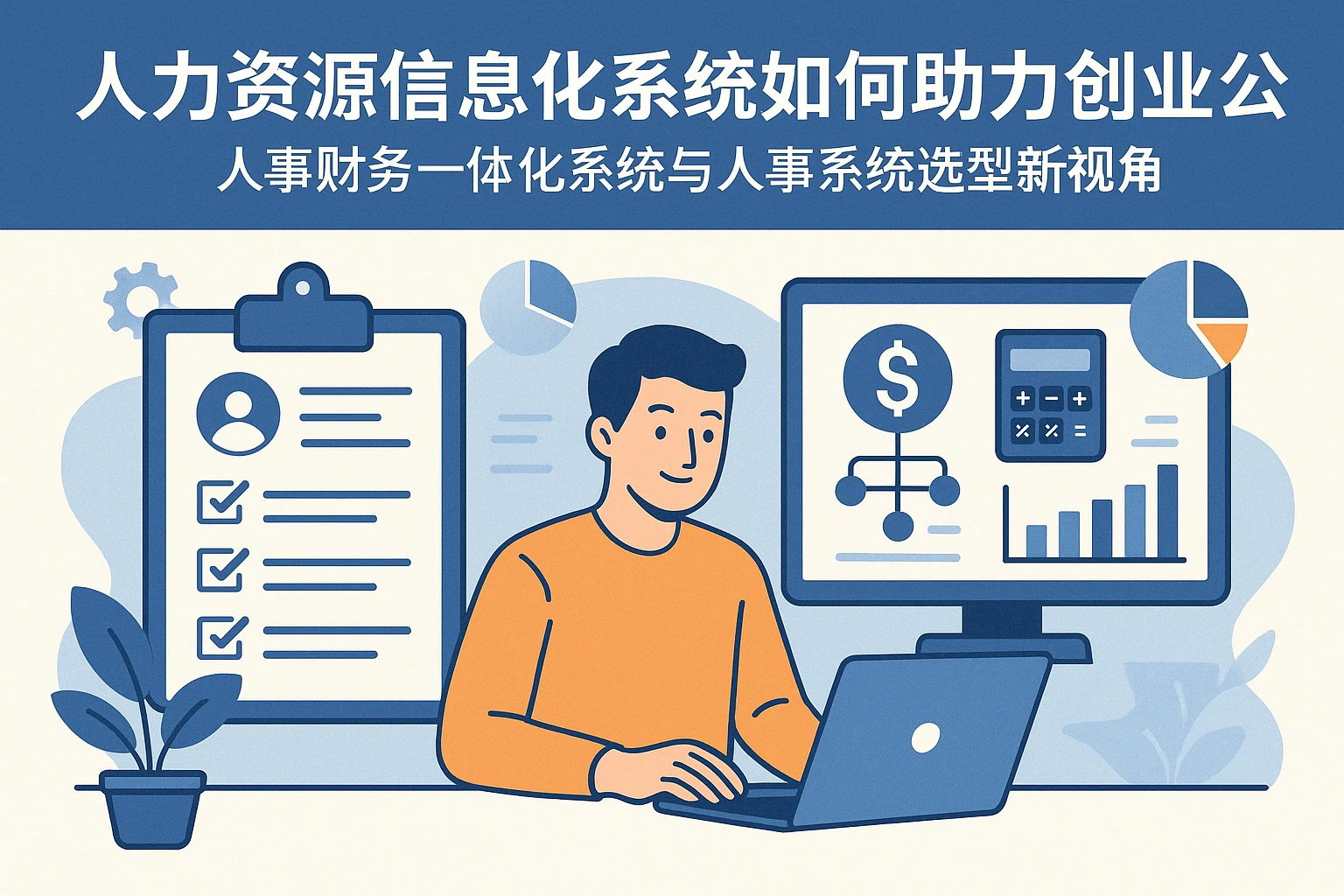 人力资源信息化系统如何助力创业公司：人事财务一体化系统与人事系统选型新视角