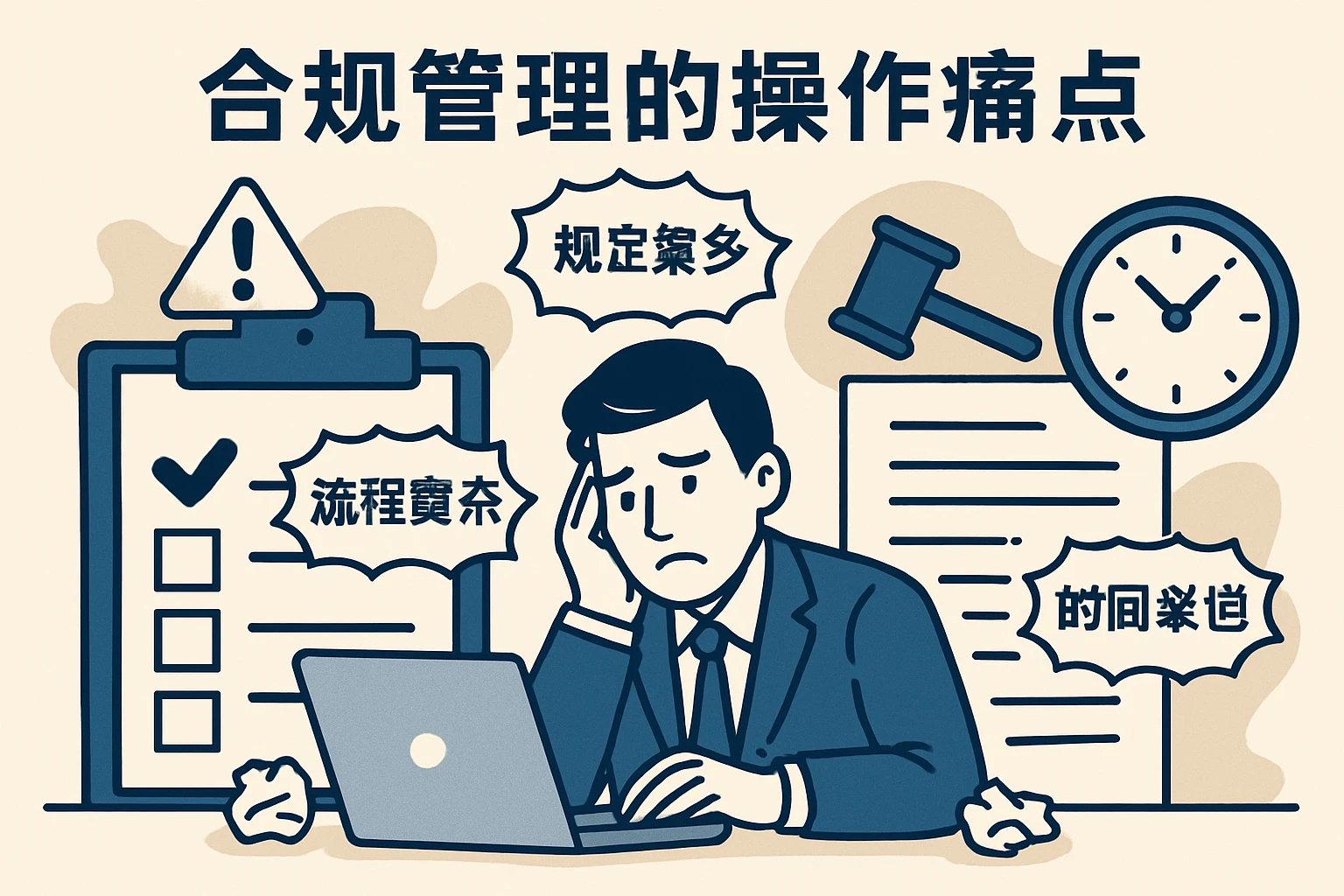 合规管理的操作痛点