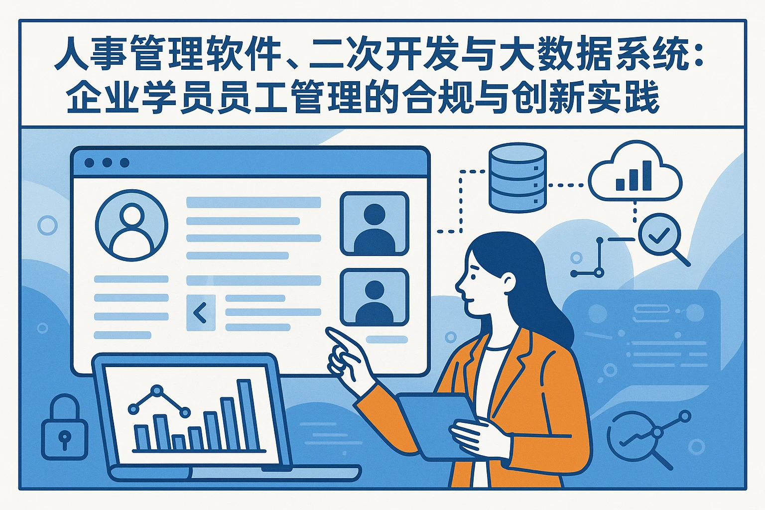 人事管理软件、二次开发与大数据系统：企业学员员工管理的合规与创新实践