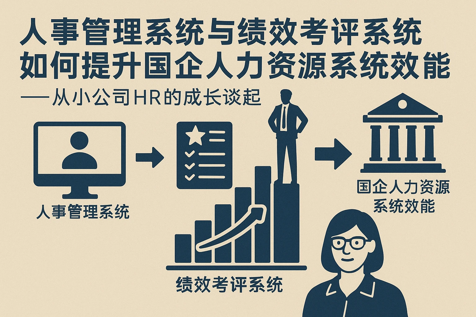 人事管理系统与绩效考评系统如何提升国企人力资源系统效能——从小公司HR的成长谈起