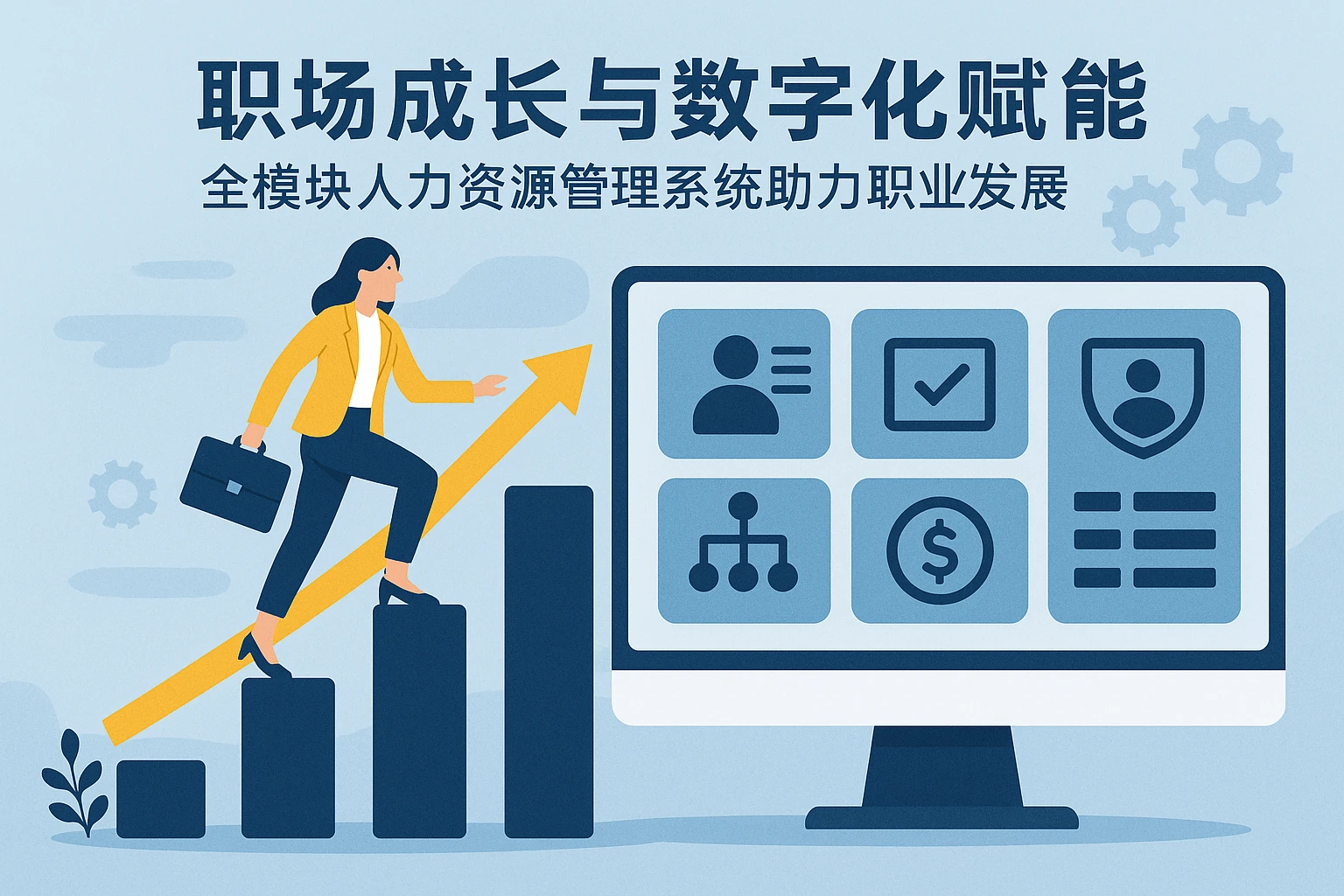 职场成长与数字化赋能——全模块人力资源管理系统助力职业发展
