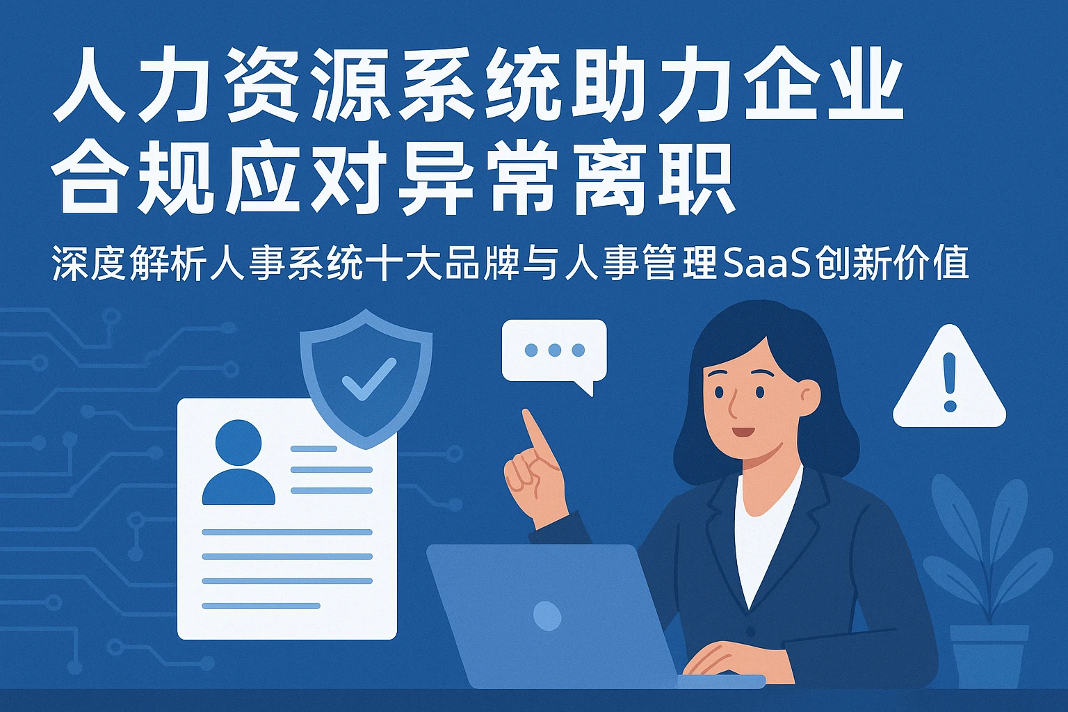人力资源系统助力企业合规应对异常离职—深度解析人事系统十大品牌与人事管理SaaS创新价值