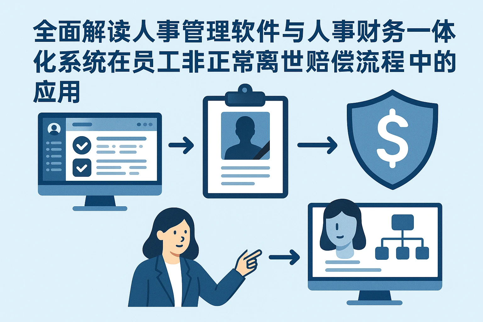 全面解读人事管理软件与人事财务一体化系统在员工非正常离世赔偿流程中的应用
