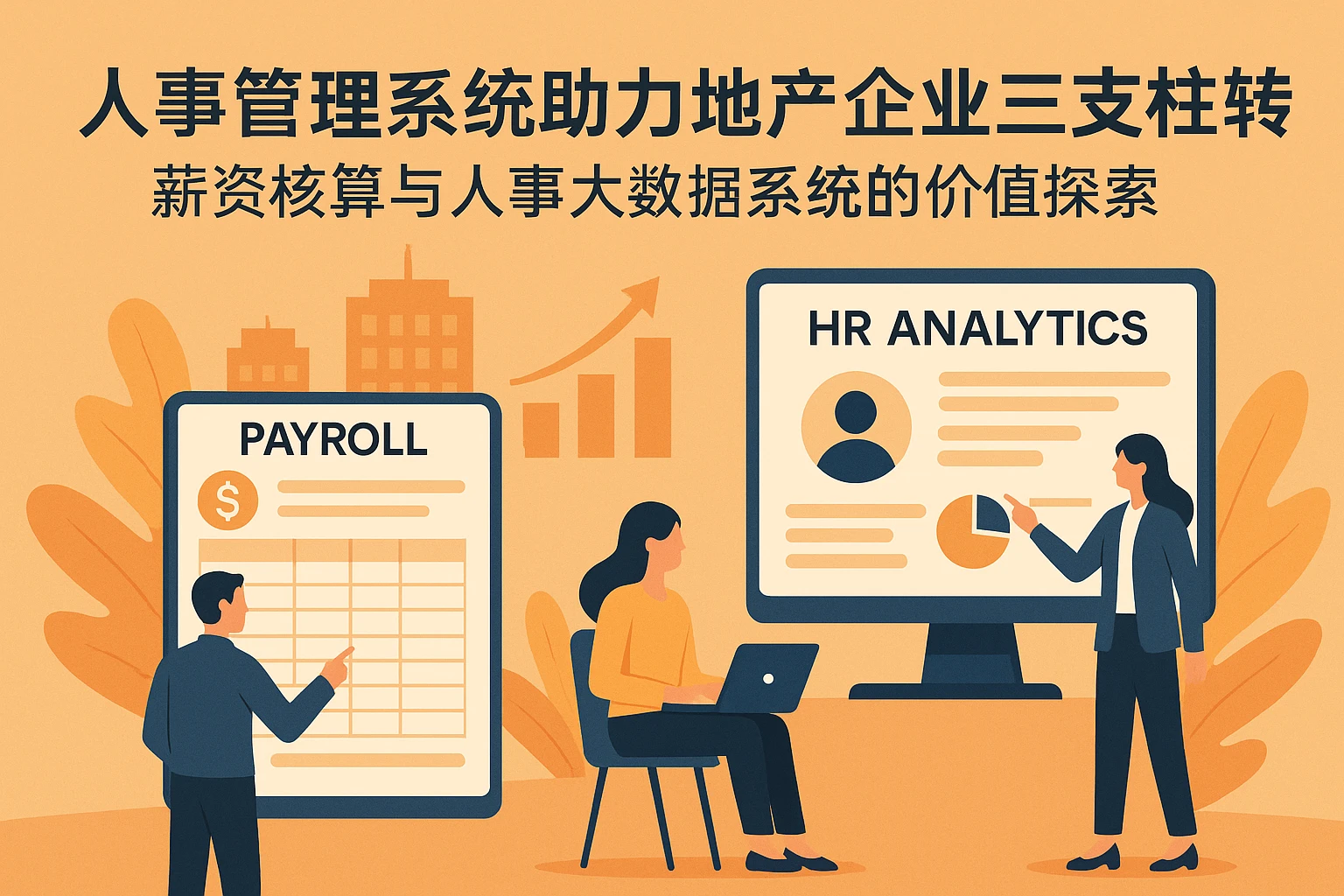 人事管理系统助力地产企业三支柱转型：薪资核算与人事大数据系统的价值探索