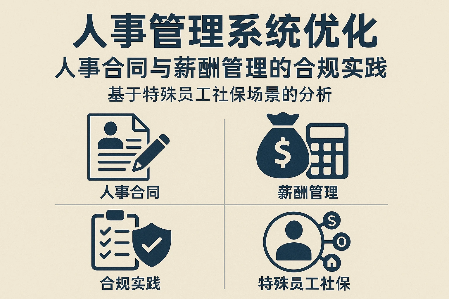 人事管理系统优化人事合同与薪酬管理的合规实践——基于特殊员工社保场景的分析