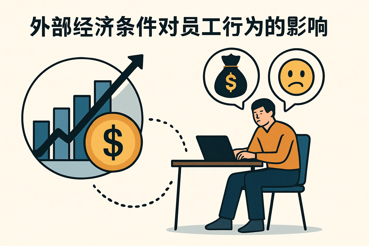 外部经济条件对员工行为的影响