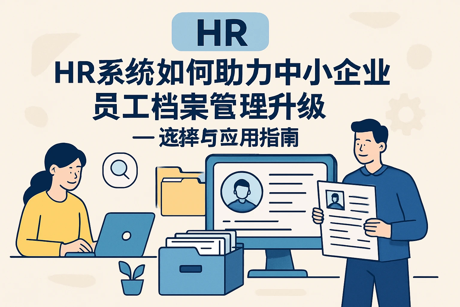 HR系统如何助力中小企业员工档案管理升级——选择与应用指南