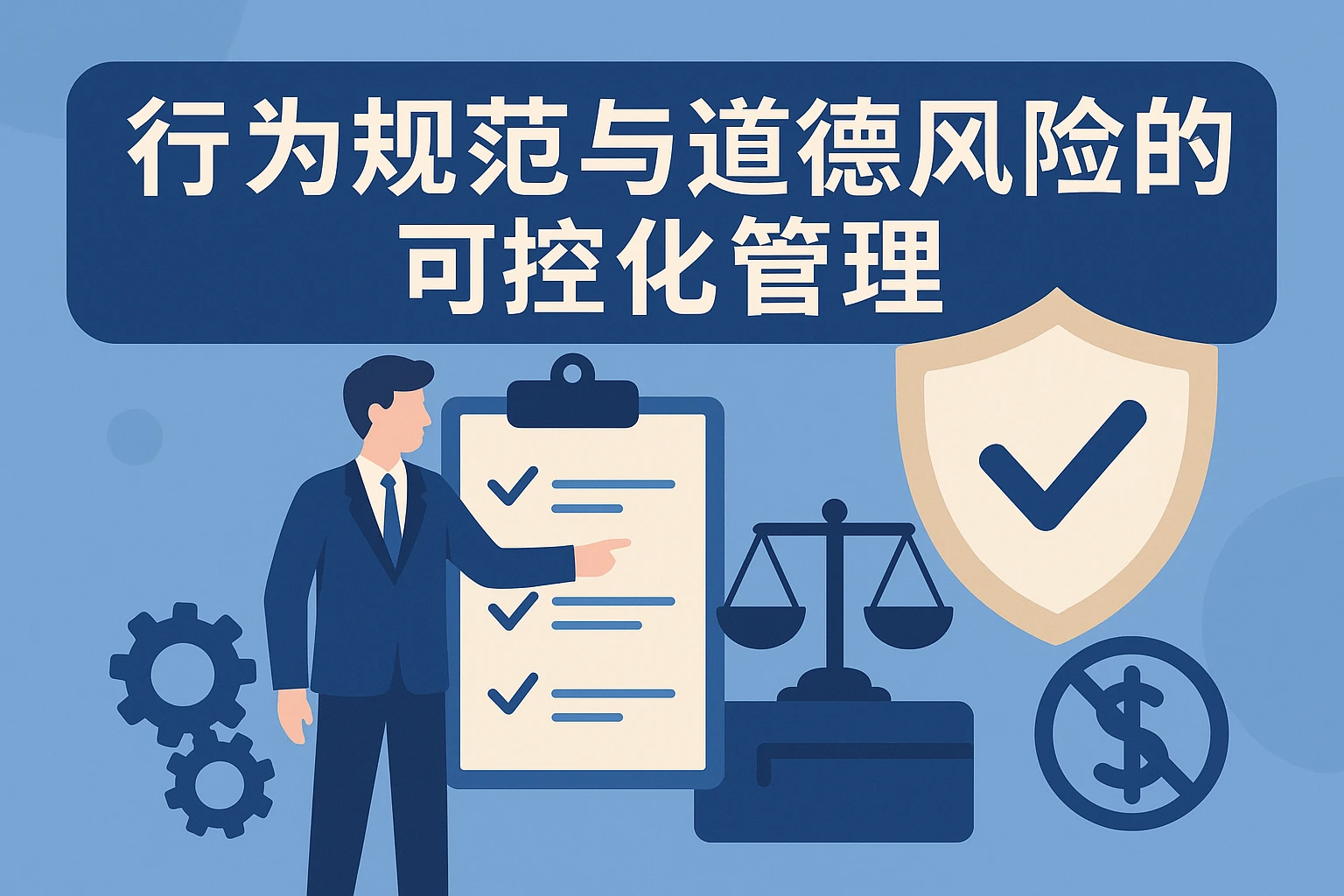 行为规范与道德风险的可控化管理