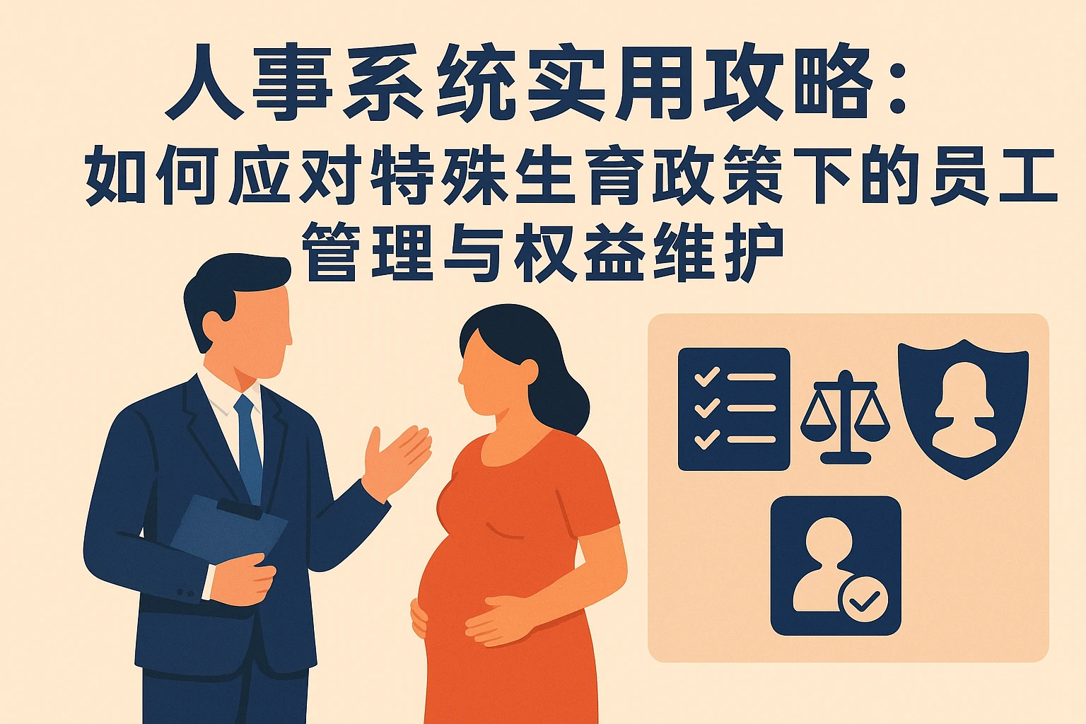 人事系统实用攻略：如何应对特殊生育政策下的员工管理与权益维护
