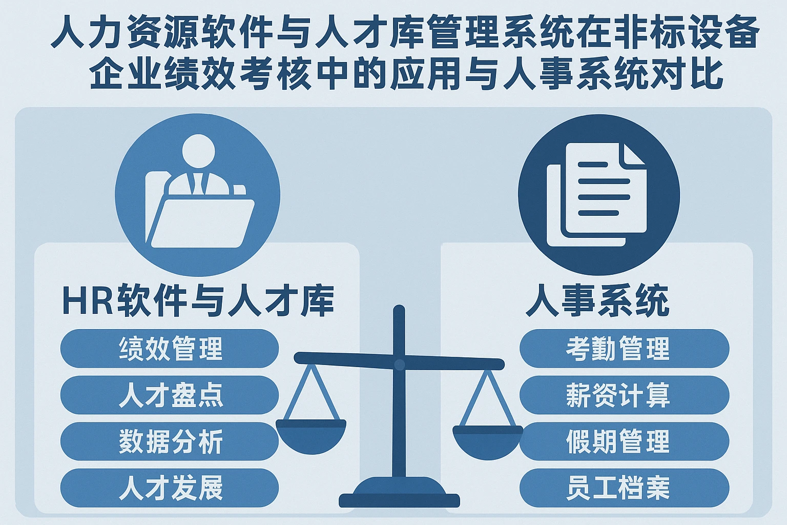 人力资源软件与人才库管理系统在非标设备企业绩效考核中的应用与人事系统对比