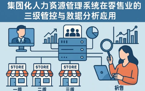 集团化人力资源管理系统在零售业的三级管控与数据分析应用