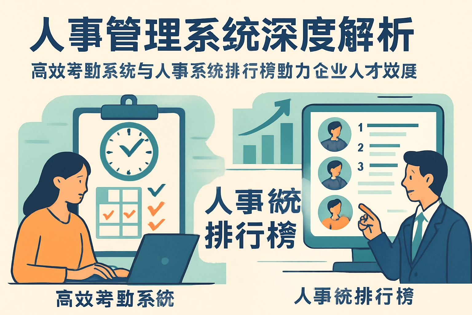 人事管理系统深度解析：高效考勤系统与人事系统排行榜助力企业人才发展