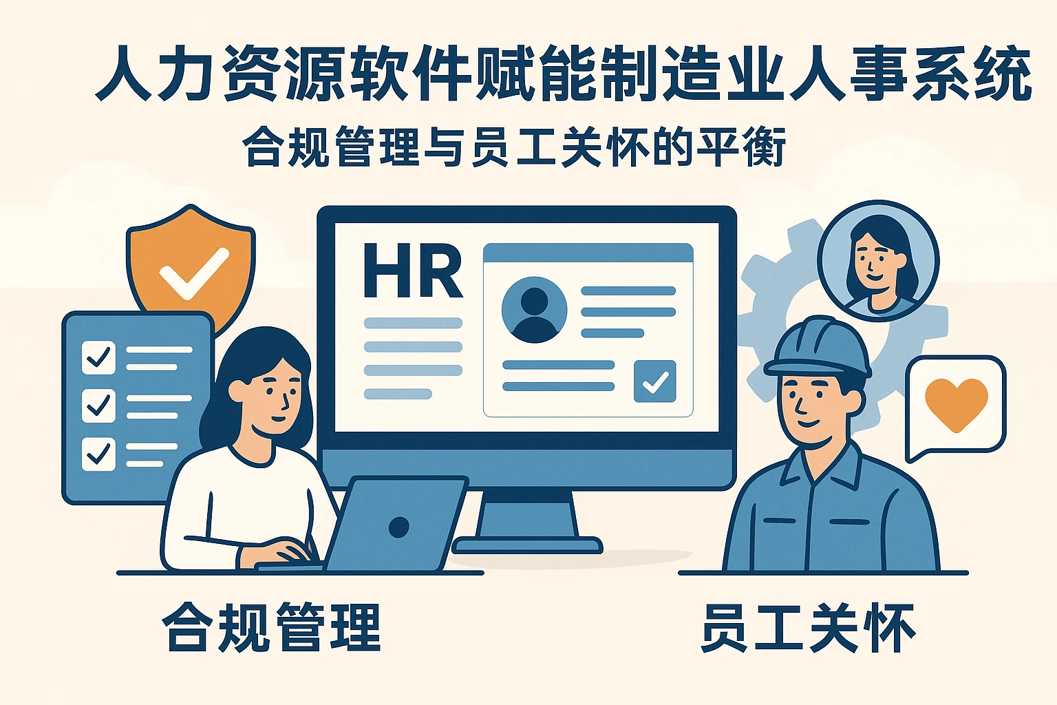 人力资源软件赋能制造业人事系统：合规管理与员工关怀的平衡