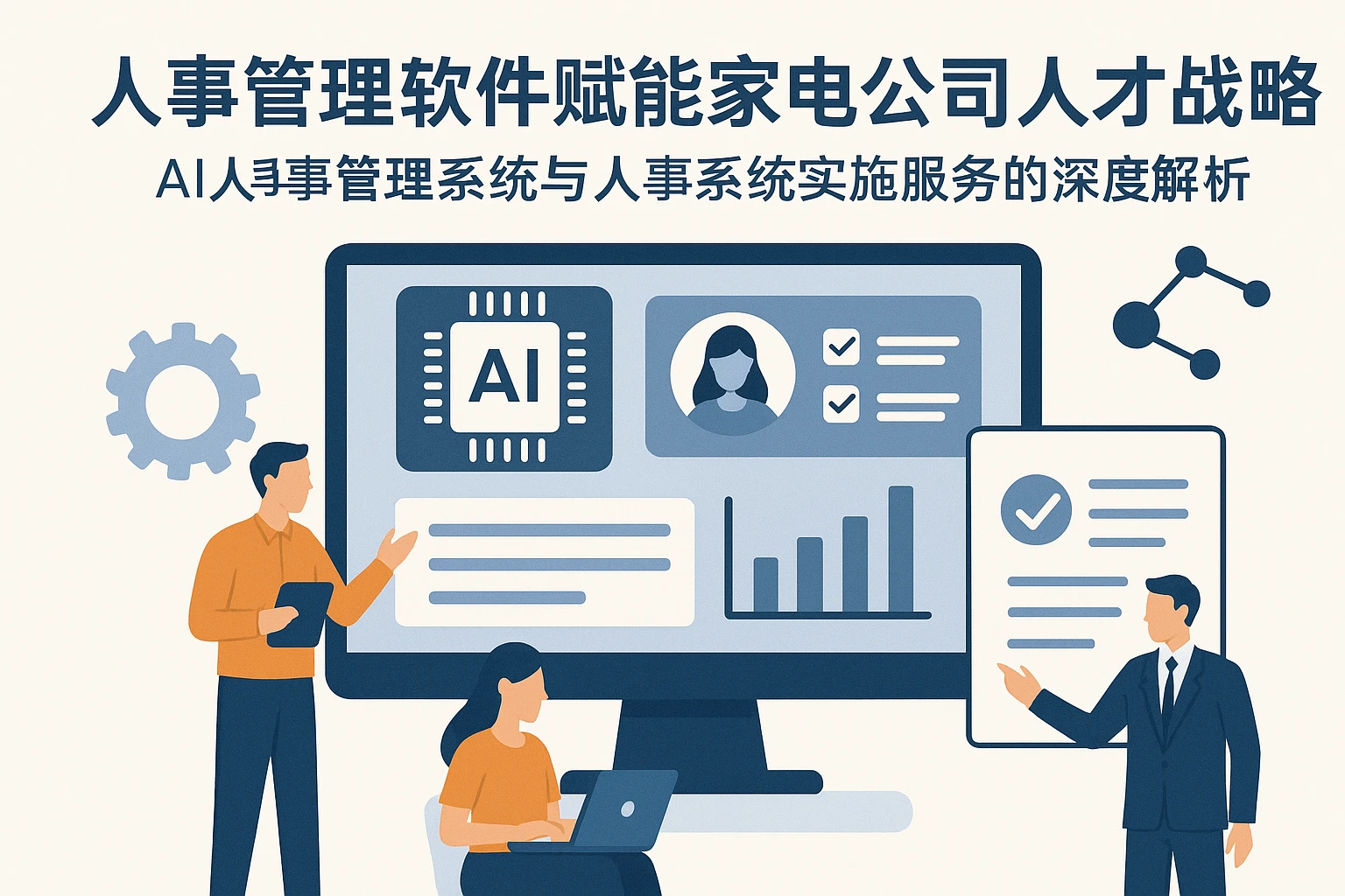 人事管理软件赋能家电公司人才战略：AI人事管理系统与人事系统实施服务的深度解析
