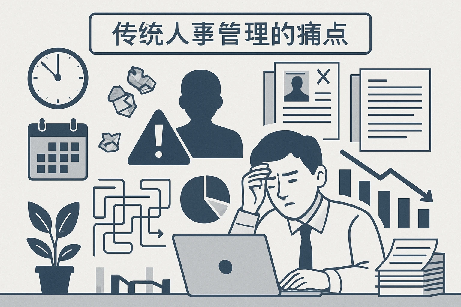 传统人事管理的痛点