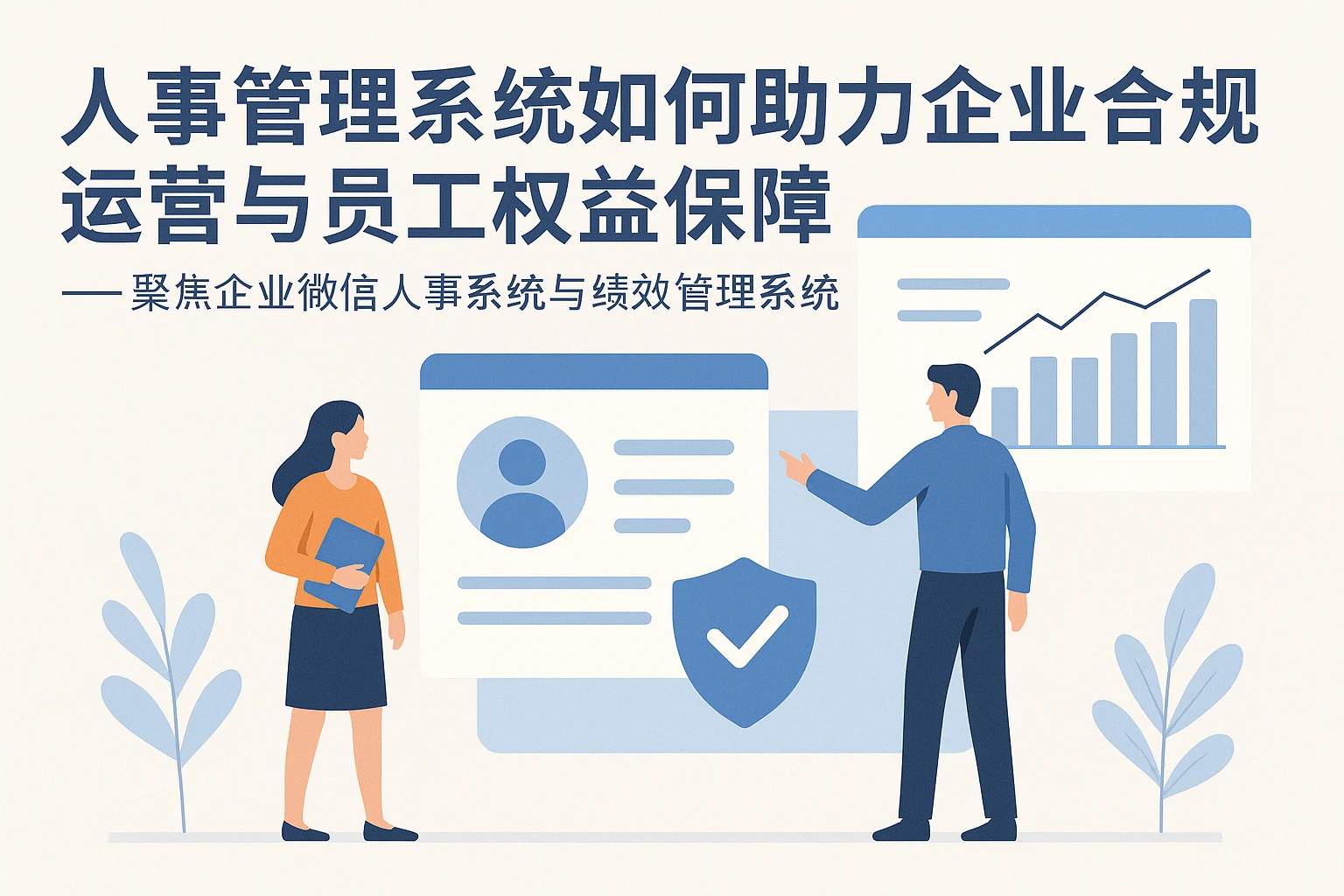 人事管理系统如何助力企业合规运营与员工权益保障——聚焦企业微信人事系统与绩效管理系统