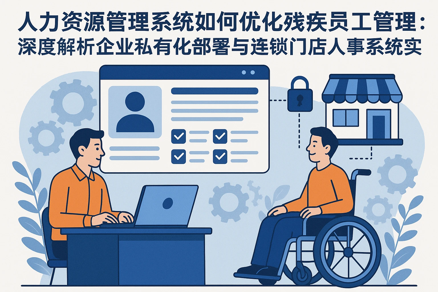 人力资源管理系统如何优化残疾员工管理：深度解析企业私有化部署与连锁门店人事系统实践