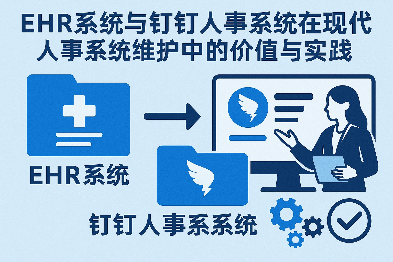 EHR系统与钉钉人事系统在现代人事系统维护中的价值与实践