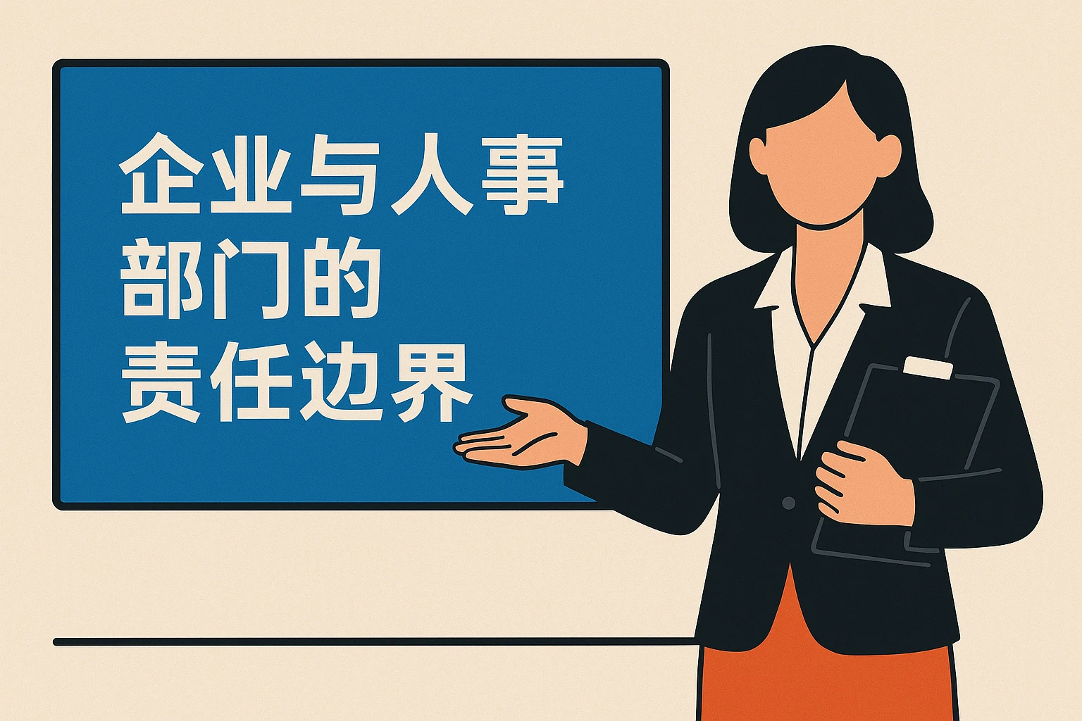 企业与人事部门的责任边界