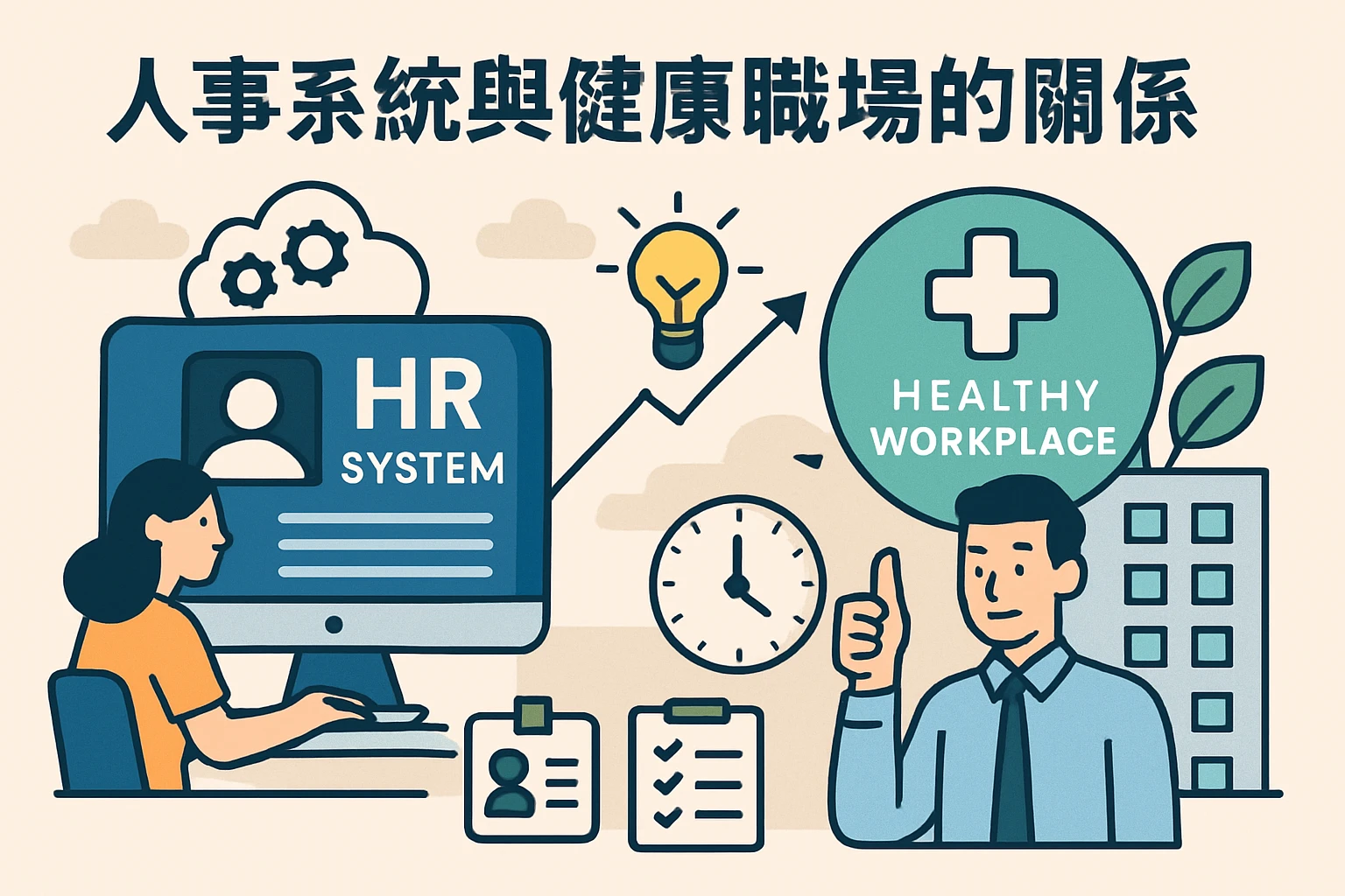 人事系统与健康职场的关系