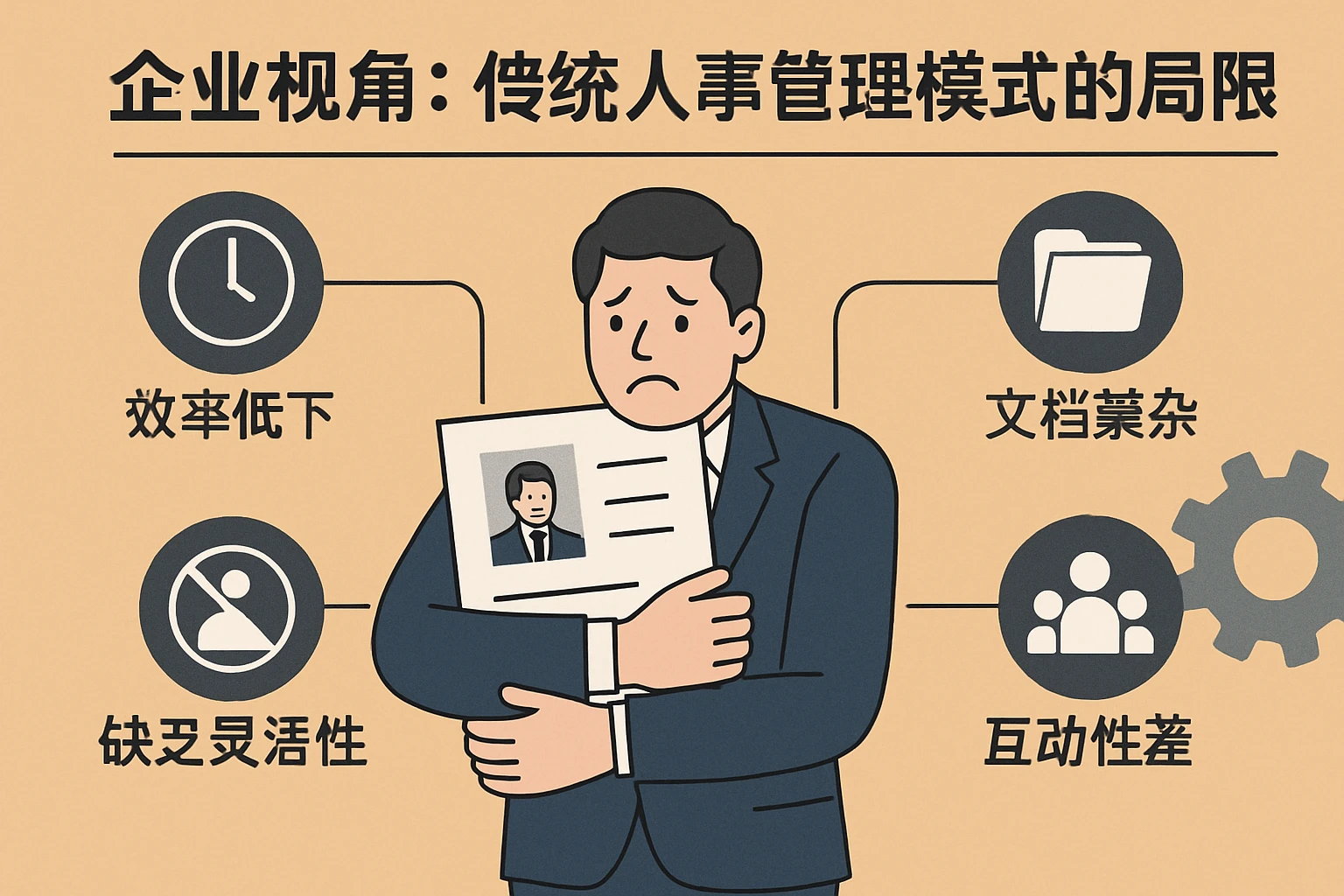 企业视角：传统人事管理模式的局限