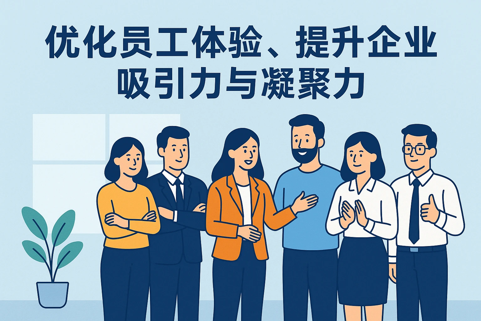 优化员工体验,提升企业吸引力与凝聚力