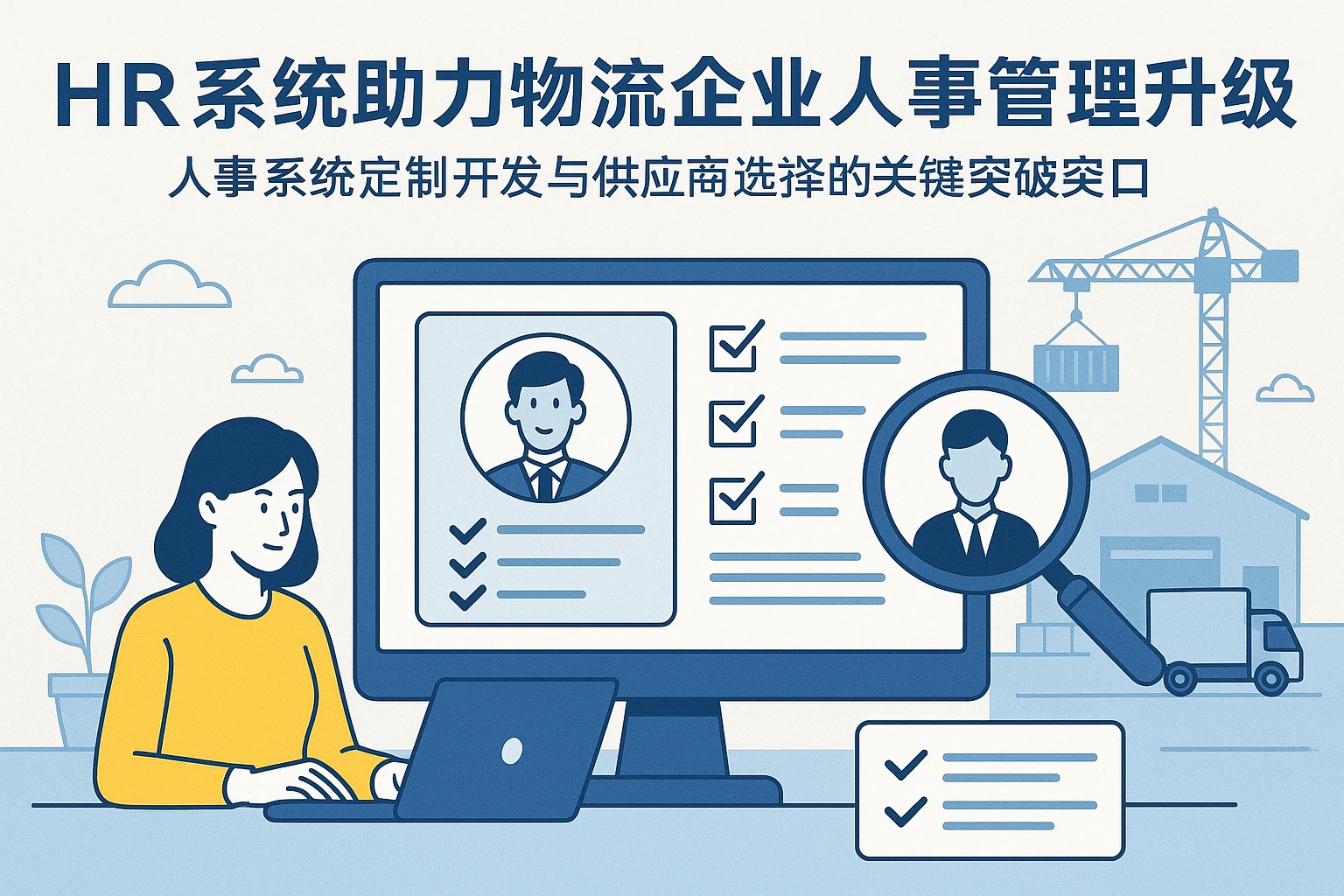 HR系统助力物流企业人事管理升级——人事系统定制开发与供应商选择的关键突破口