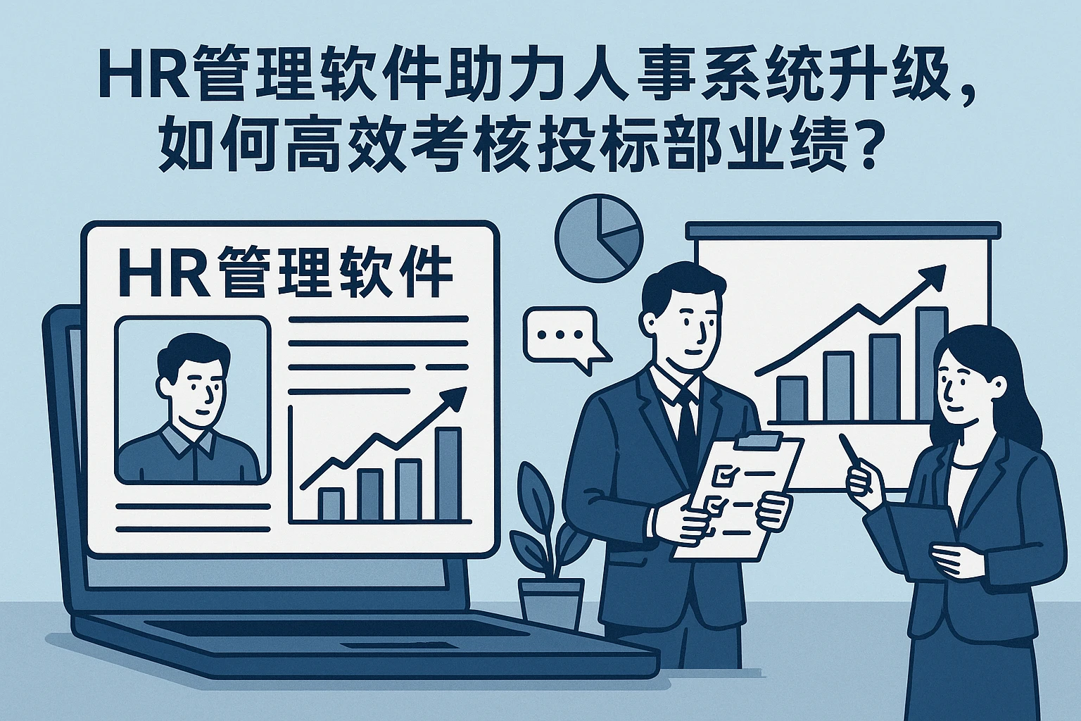 HR管理软件助力人事系统升级，如何高效考核投标部业绩？