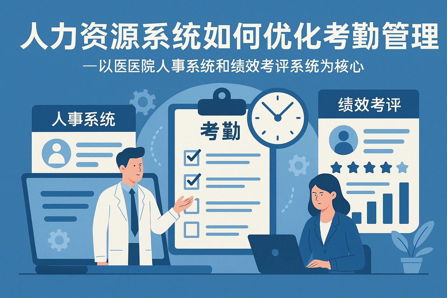 人力资源系统如何优化考勤管理——以医院人事系统和绩效考评系统为核心