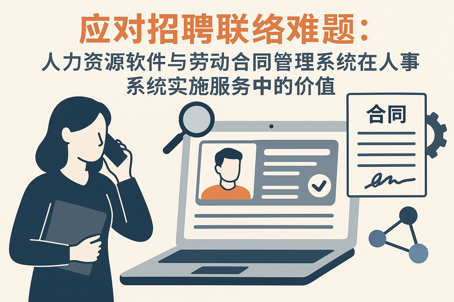 应对招聘联络难题：人力资源软件与劳动合同管理系统在人事系统实施服务中的价值