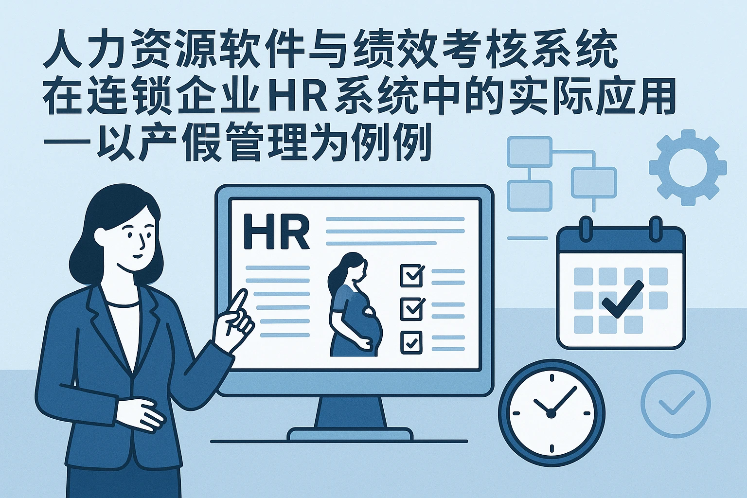 人力资源软件与绩效考核系统在连锁企业HR系统中的实际应用——以产假管理为例