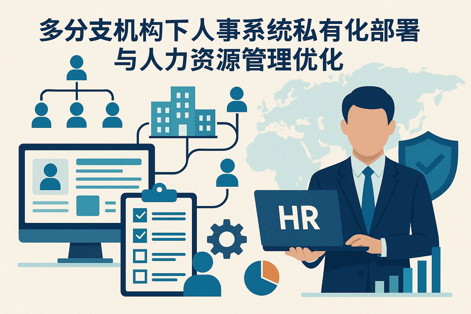 多分支机构下人事系统私有化部署与人力资源管理优化