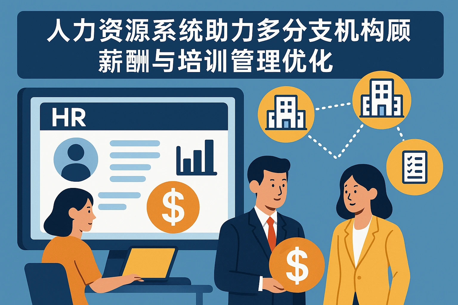 人力资源系统助力多分支机构顾问薪酬与培训管理优化