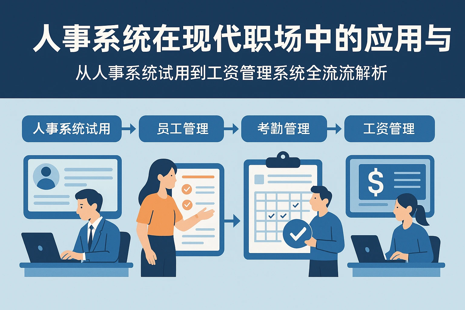 人事系统在现代职场中的应用与实践——从人事系统试用到工资管理系统全流程解析