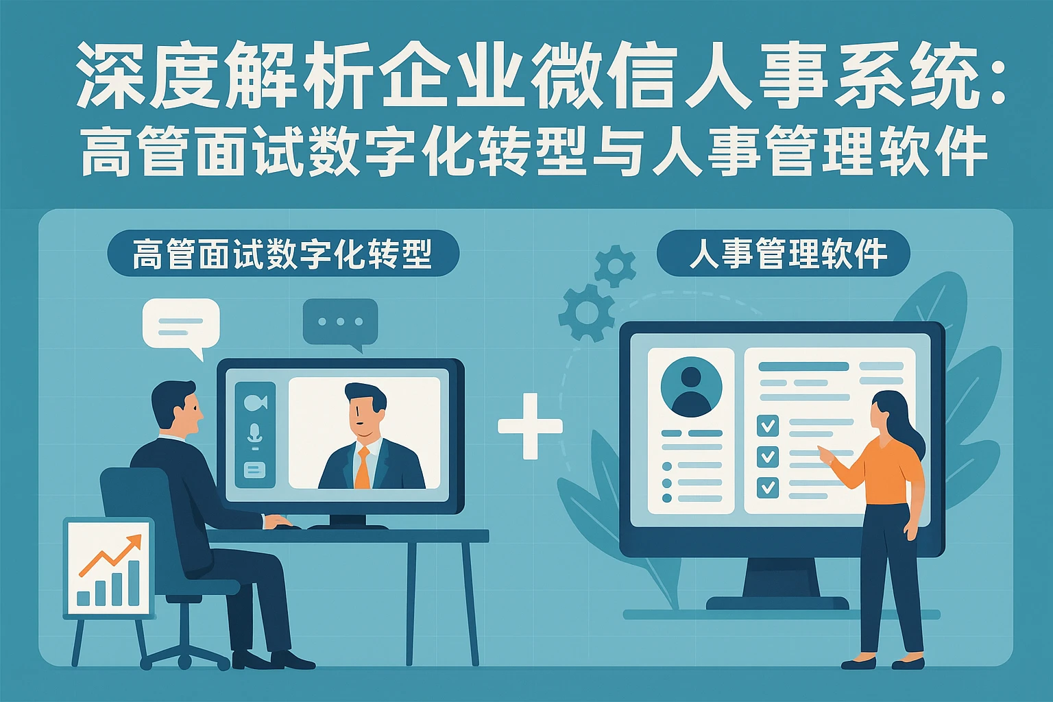 深度解析企业微信人事系统：高管面试数字化转型与人事管理软件的双重驱动