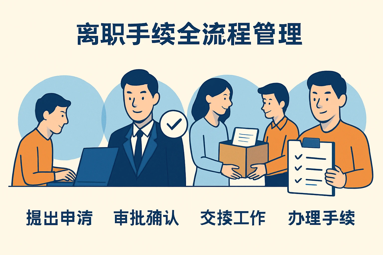 离职手续全流程管理