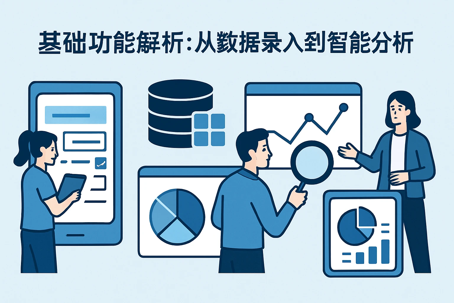 基础功能解析：从数据录入到智能分析