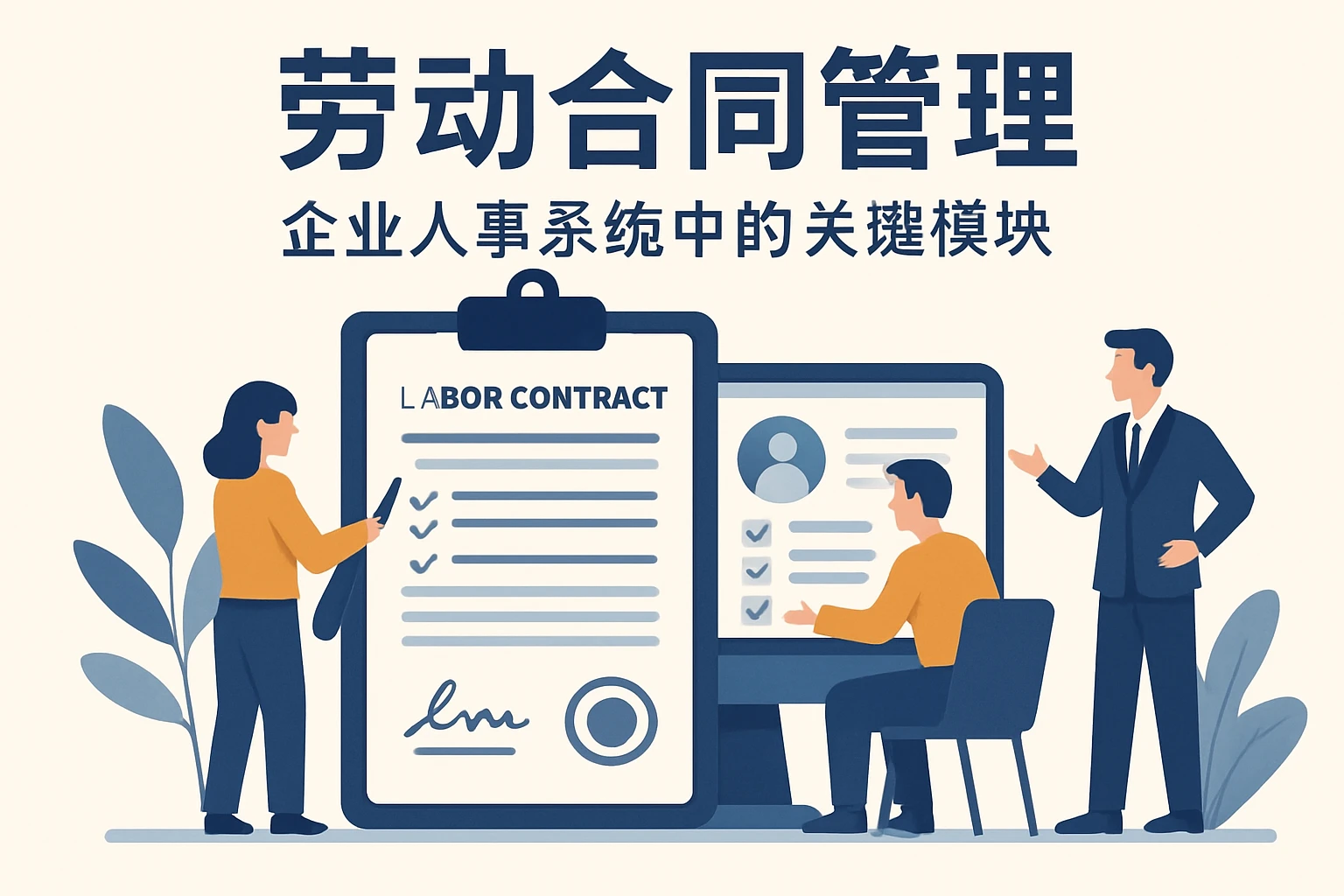 劳动合同管理——企业人事系统中的关键模块