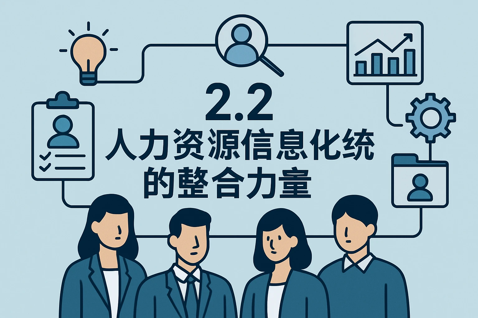 2.2 人力资源信息化系统的整合力量