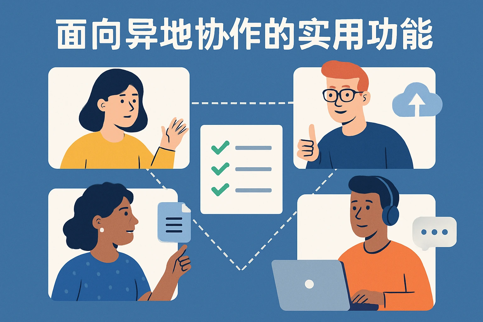 面向异地协作的实用功能