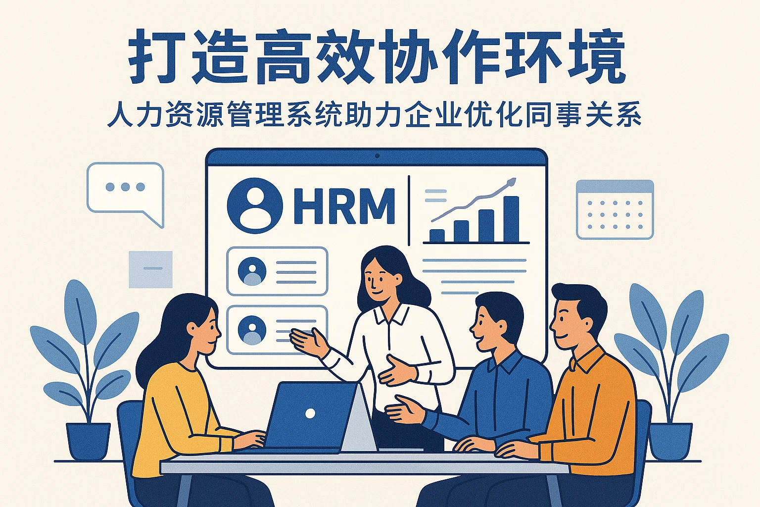 打造高效协作环境:人力资源管理系统助力企业优化同事关系